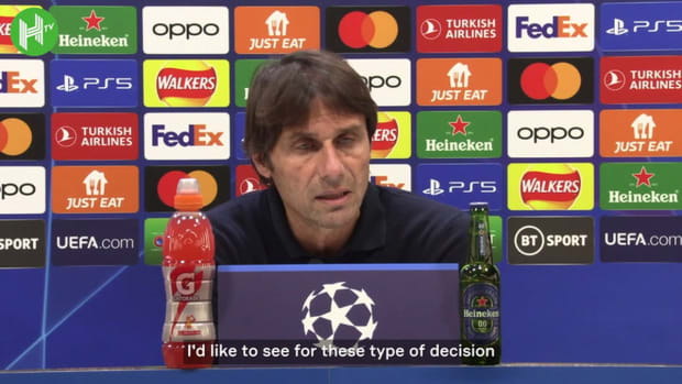 Conte goes berserk over VAR in Champions League: 'I don't see honesty'